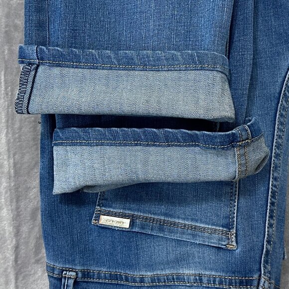 WHBM The Boot High-Rise Medium Wash Jeans Sz 0 - Picture 7 of 12